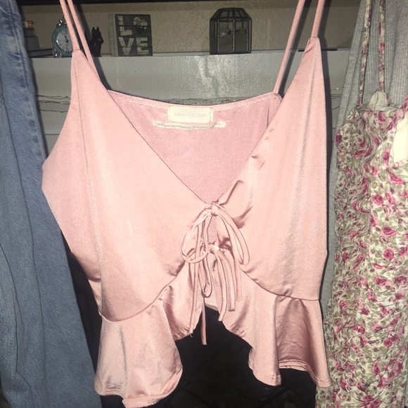 Urban Outfitters Tops - tie front flowy tank top
